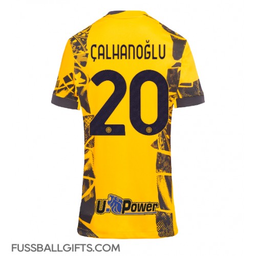 Inter Milan Hakan Calhanoglu #20 Fußballbekleidung 3rd trikot Damen 2024-25 Kurzarm